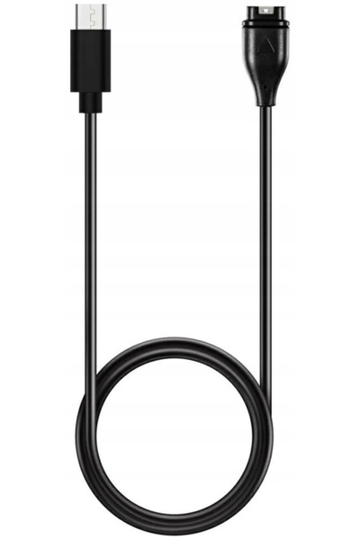 NO BRAND Cablu pentru smartwatch MAJESTICLINE USB Typ-C pentru Garmin Negru