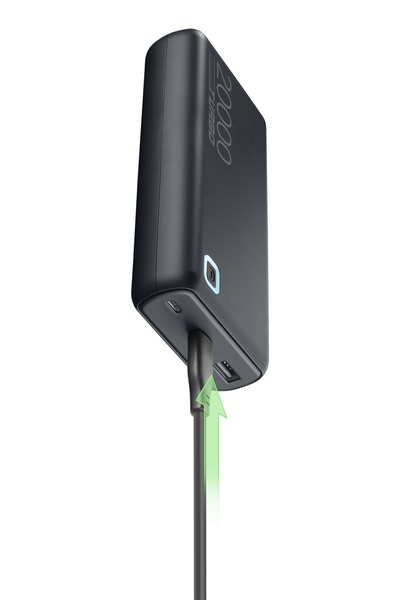 Cellularline Powerbank Essence Turbo 20000mAh 20W Gri