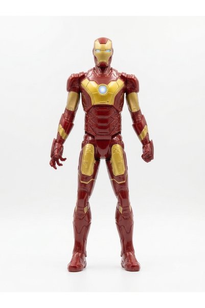 Generic Iron Man Super Hero Action Figure with Light & Sound – 30 cm