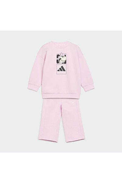 adidas طقم ملابس رياضية للأطفال من I Dy Mi Jog - طقم علوي وسفلي KS3949