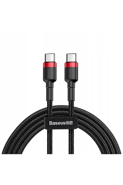 NO BRAND Cablu USB-C - USB-C BASEUS Cafule CATKLF-G91 1 m