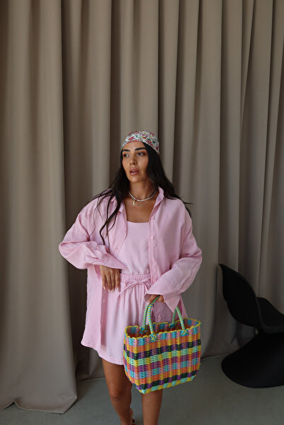 Özge Özgenç Oversize Basic Shirt