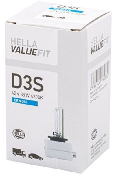 Hella Bec Xenon ValueFit D3S [4300K] 42V 35W P32d-5