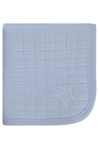 Civil Baby Star Embroidered 80*90 Blanket - Blue