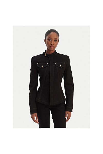 VERSACE JEANS COUTURE Geacă de blugi pentru femei 80HAS458 DT037 Negru