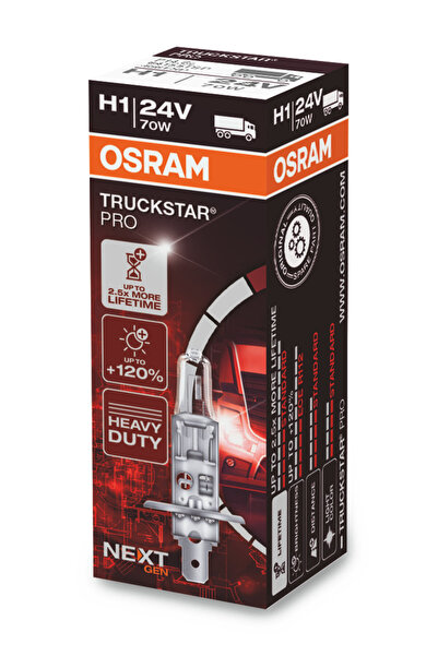 Osram Bec TruckStar PRO Next Gen H1 24V 70W P14.5s