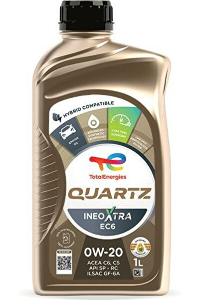 TOTAL Quartz INEO X EC6 0W20 λάδι κινητήρα 1L