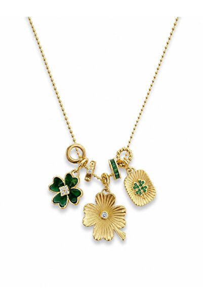 CHARMLUCKY ÖZEL SERİ YONCA CHARM TASARIM KOLYE