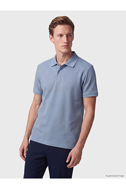 LC Waikiki Esvab • Modern & Distinctive Devrik Roba Collar Men's Pique T-Shirt