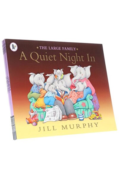 walker The Large Family Series, 5 Picture Books Collectable by Jill Murphy