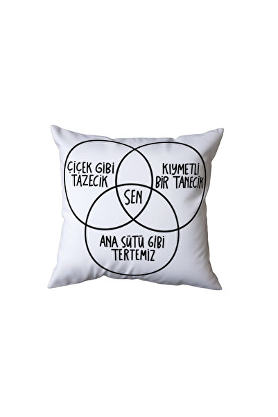 Beramussa Fresh and Precious, Like a Flower, Pillow, Fun Gift