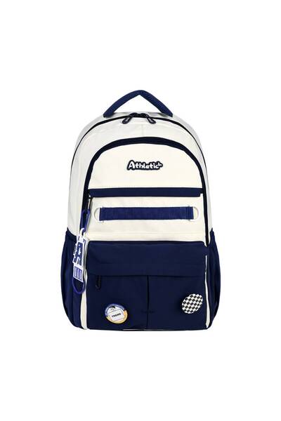 Speedy Bags Ultra-Luxury Water-Resistant Unisex Middle and High School Backpack with Accessories and Hidden Back Pocket