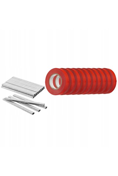 NO BRAND Set de legat plante VERTO 15G456 (bandă + capse)