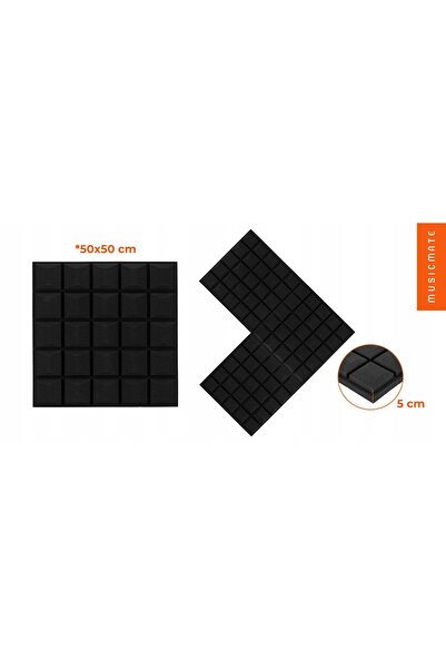 MUSICMATE Panou acustic MM-Block 4 bucăți