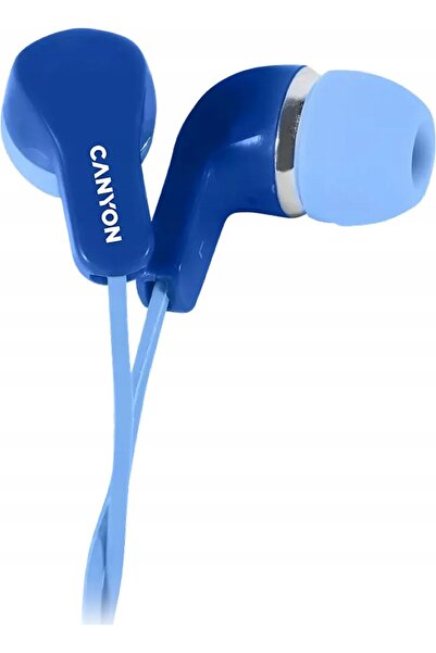 NO BRAND Căști intraauriculare CANYON EPM-02 cu microfon Albastru