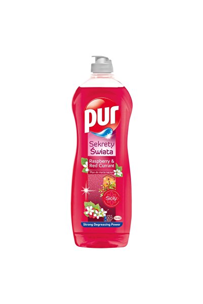 NO BRAND Detergent lichid pentru vase PUR Sekrety Świata Zmeură și Coacăze Roșii