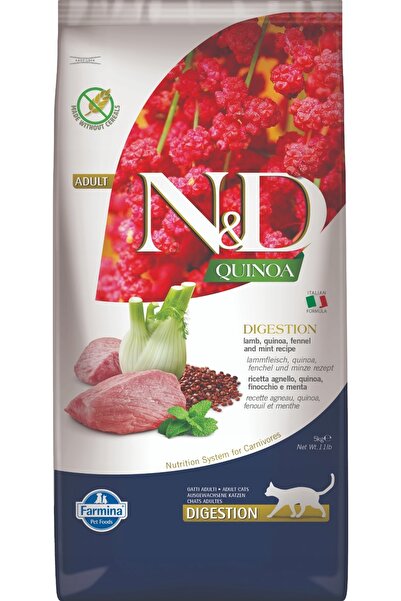 Farmina Hrană pentru pisici Quinoa Carne de miel 5 kg