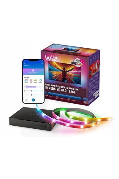 NO BRAND Bandă LED WIZ Sync Box pentru TV 75 - 85 3,4 m Wi-Fi