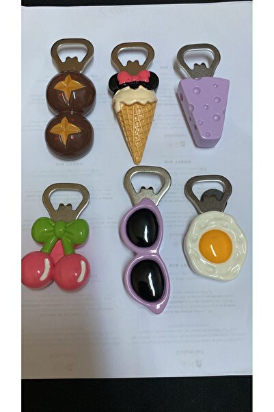 Dia Figured Magnet Bottle Opener Decorative Soda Opener Single