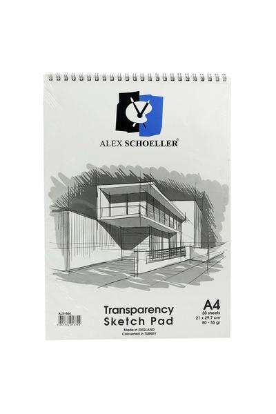 Alex Spiral Sketchbook A4 Size