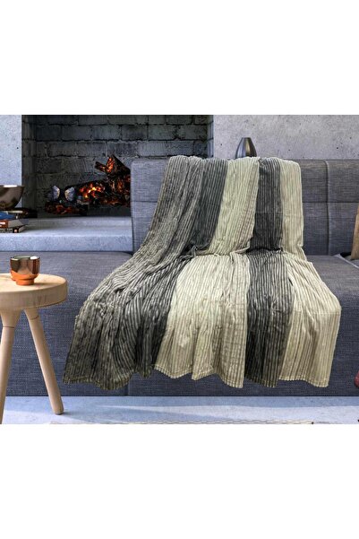 Linea Home ΚΟΥΒΕΡΤΑ ΡΙΧΤΑΡΙ ΚΑΝΑΠΕ DEGRADE ΓΚΡΙ ΜΟΝΟ 150X200 LH2019122-2
