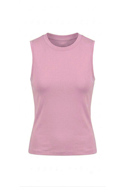 Tmptekstil Crew Neck Sleeveless Bady Pink