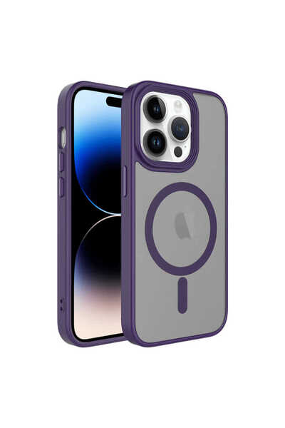 Casetify iPhone 14 Pro Max Kılıf MagSafe Destekli Kamera Yükseltili Mat Parma...