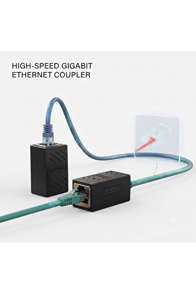 Seal Elektrik Rj45 Dişi Dişi Cat5e/cat6 2 li Ethernet Lan Ağı Birleştirici Ar...