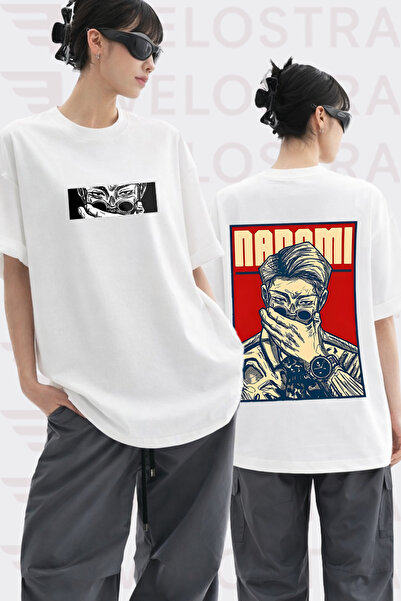 Velostra Unisex Jujutsu Kaisen Nanami Anime Printed Oversize Crew Neck Cotton...
