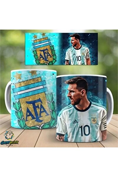 Ghostbastır Design كأس ميسي |   قطعة واحدة K0454