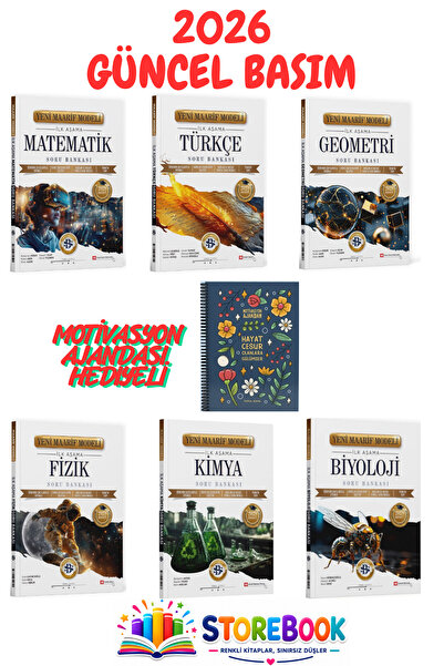 Bilgi Sarmal Yayınları TYT Maarif Mat+Geo+Türkçe+Fizik+Kimya ve Biyoloji Soru...
