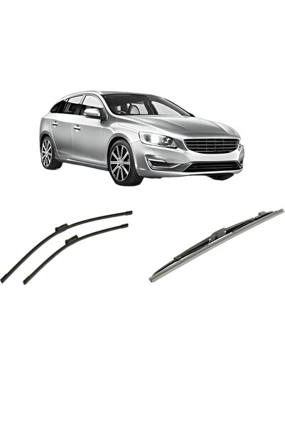 Bosch Σετ 3 υαλοκαθαριστήρων VOLVO V60 I (155) από το 2010-2018, για το μπροσ...