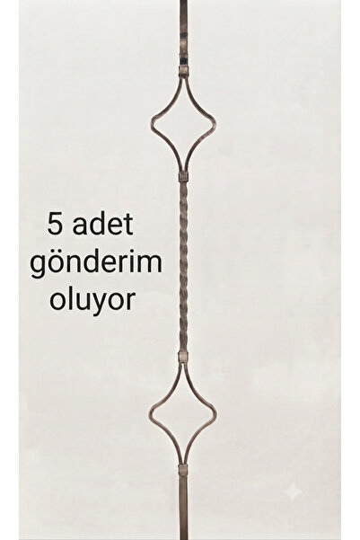 AS DESİGN Dekoratif demir balkon/duvar korkuluk modeli