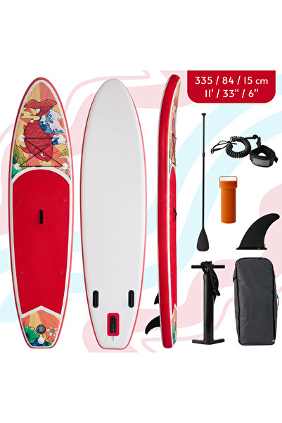 AquaPaddle Koi Edition 335 x 84 x 15 cm Şişme SUP Board Full Seti – Stand Up ...