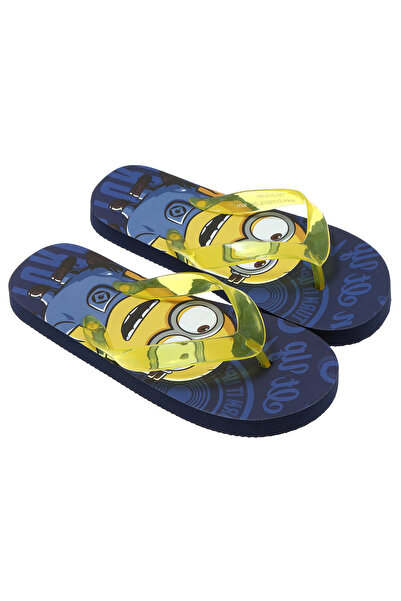Minions Lightweight navy blue flip-flops with soft EVA foam insert
