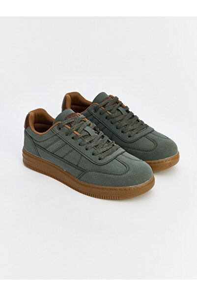 LC Waikiki Lcw Steps Khaki Suede Look Men's Sports Shoes