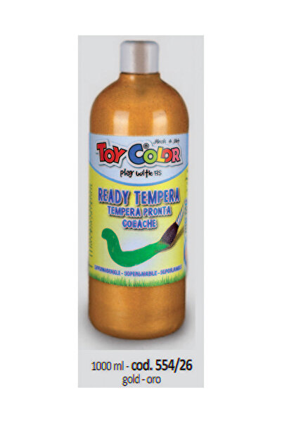 Toy Color Tempera Boya Oro Gold