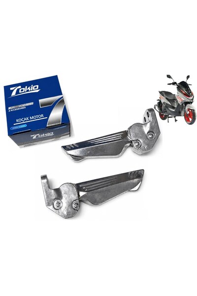 KOÇAK MOTOR Motolüx Vegas 125cc -AKalite- Yolcu Ayak Basamak Takımı