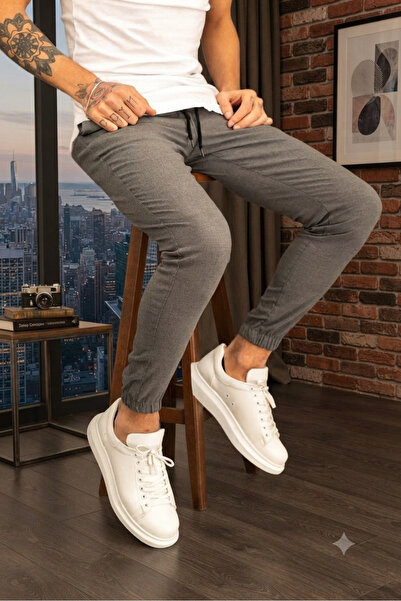 wamoss Men's New Season Summer Elastic Jogger Pants Jl1