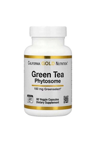 California Gold Nutrition , Green Tea Phytosome, 150 mg, 60 Veggie Capsules