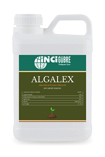 İnci Gübre Algalex Sıvı Deniz Yosunu 5 Litre - Geliştirici, Yoğun Çiçeklendir...