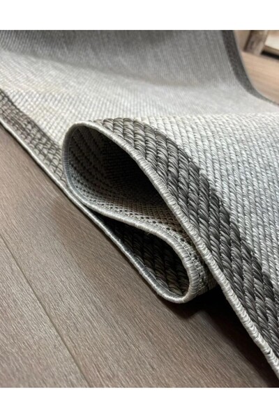 Dinarsu 91330-95 Salon Mutfak Genç Odası Sisal Dekoratif Modern Yıkanabilir Halı