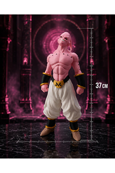 VRDCHLOE Dragon Ball Z Majin Buu (Super Buu) 37 cm Koleksiyonluk Figür (3D Ba...