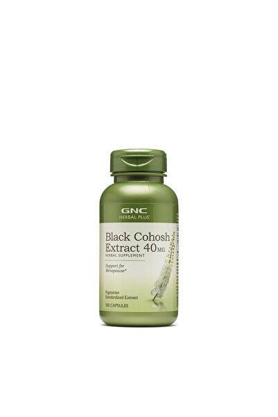 GNC Black Cohosh (Extract Standardizat de Cohos Negru) Herbal Plus 40mg 100cp...