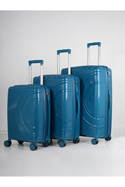 Generic 3-Piece Luggage Set, Polypropylene Material, Lightweight, TSA Lock, 3...