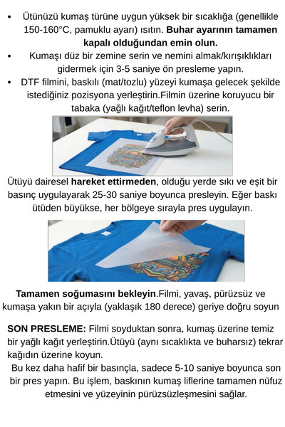 EGGBABY Iron-On Textile Dtf Transfer Printing Toy World Woody Design Compatible with All Fabrics