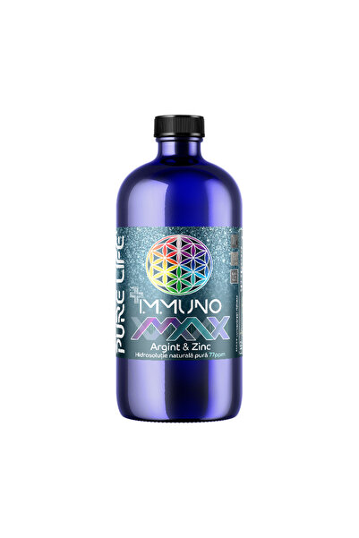 PureLife IMMUNO A-Z™ MAX 77ppm 480ml Ag & Zn golden ratio