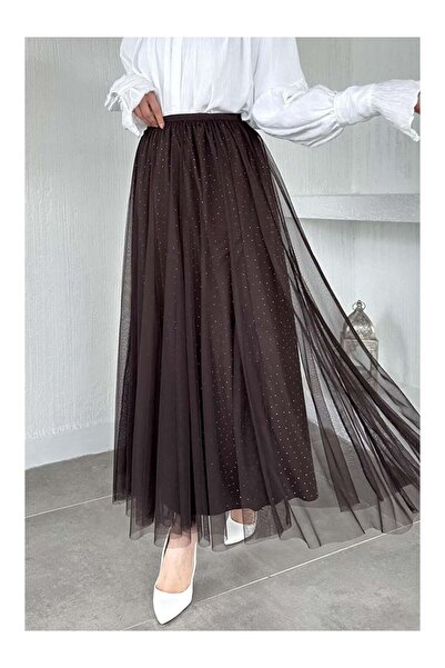 MODA TÜL TAŞLI ETEK