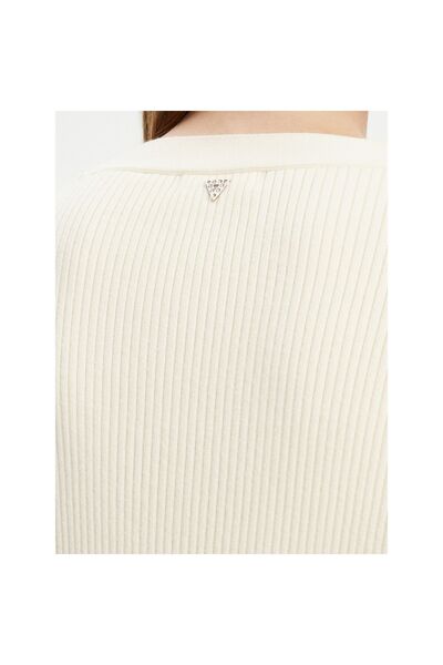 Guess Cardigan de damă W5YR07Z2ZK2 Crem