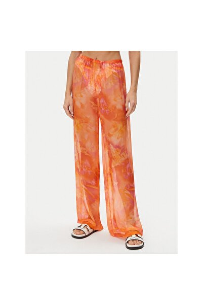 Guess Pantaloni de damă din material textil E5GB00WE550 Multicolor